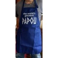 The World's Greatest Papou - Greek Apron